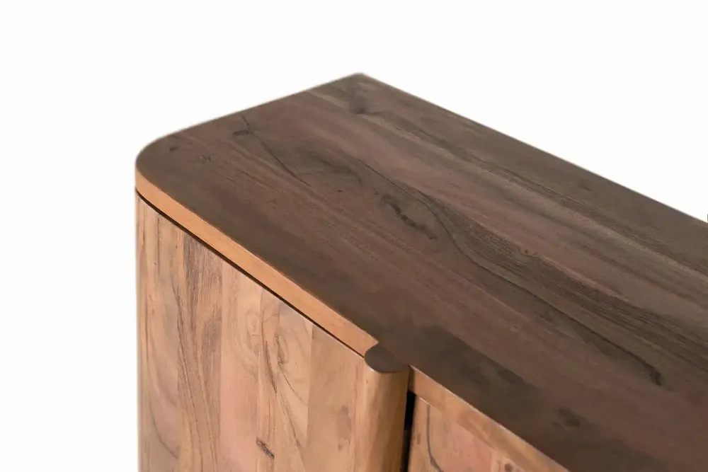 Sideboards - Handcrafted sideboard in acacia wood 170cm - GINER Y COLOMER