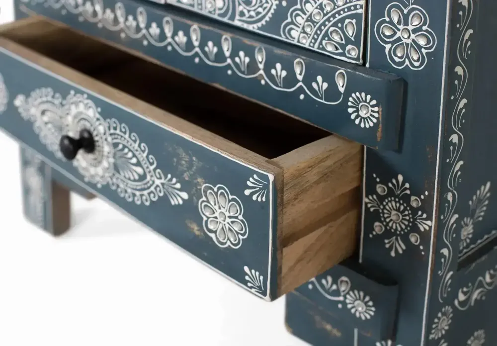 Chests of drawers - Side furniture in mango wood and hand-painted MDF - GINER Y COLOMER