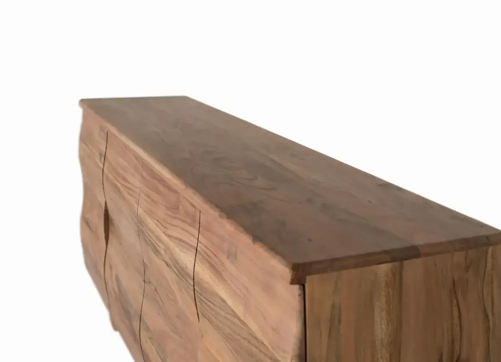 Buffets - Buffet fabriqué à la main en bois d'acacia 170cm - GINER Y COLOMER