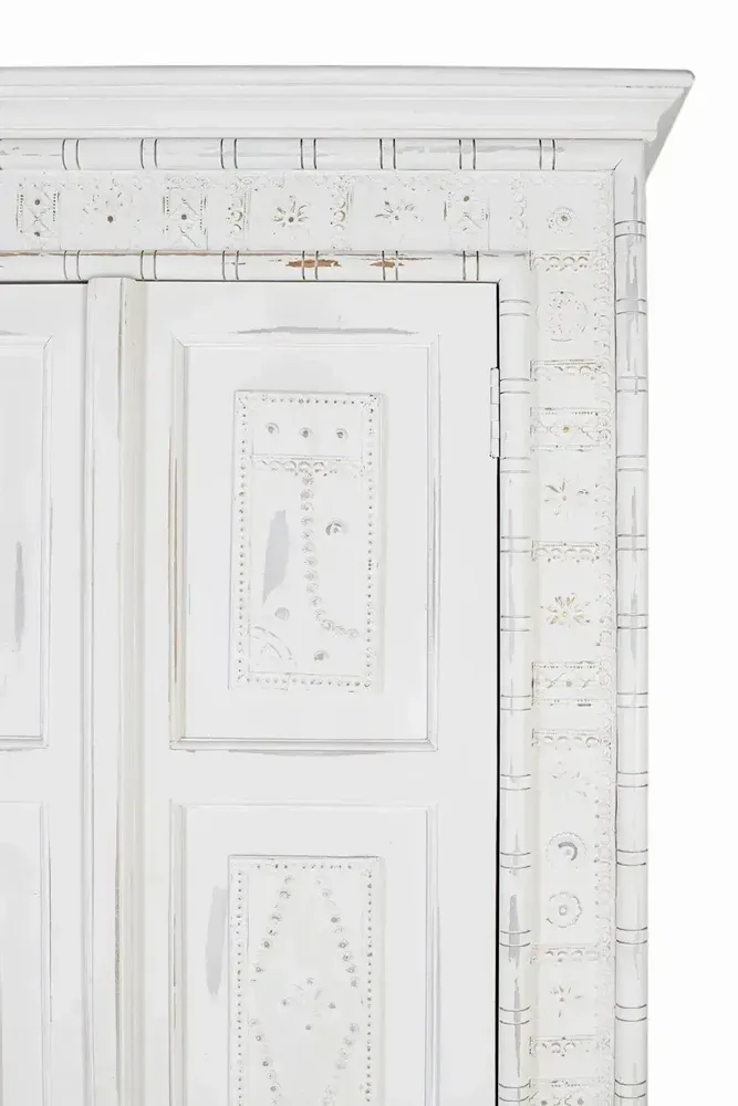 Wardrobe - Handcrafted 2-door wardrobe in mango wood - GINER Y COLOMER
