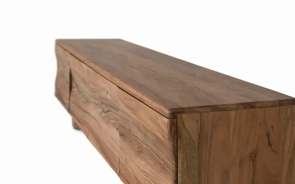 Meubles TV - Meuble TV fabriqué à la main en bois d'acacia 170cm - GINER Y COLOMER