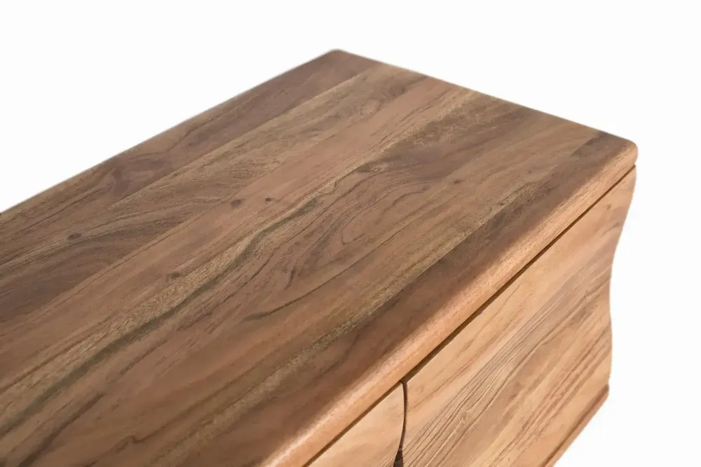 Meubles TV - Meuble TV fabriqué à la main en bois d'acacia 170cm - GINER Y COLOMER