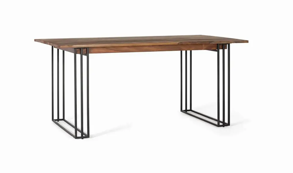 Dining Tables - Dining table with rectangular rosewood top - GINER Y COLOMER