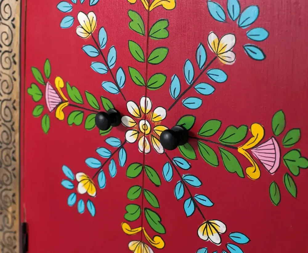 Chests of drawers - Occasional furniture in mango wood and MDF and hand painted - GINER Y COLOMER