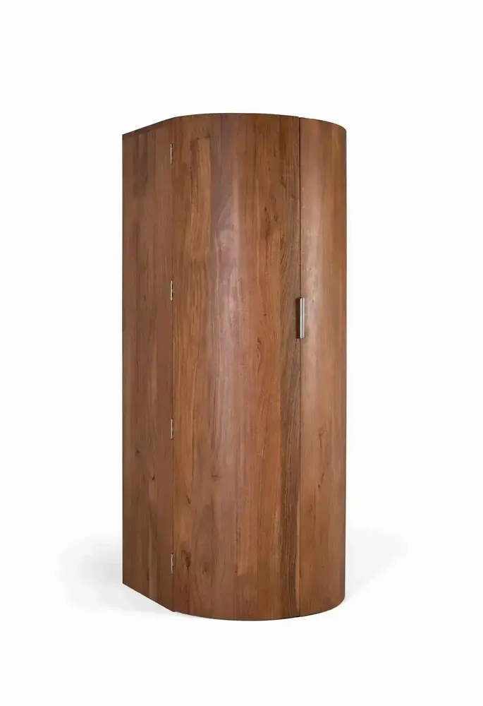 Buffets - Meuble bar à 2 portes en bois d'acacia massif - GINER Y COLOMER