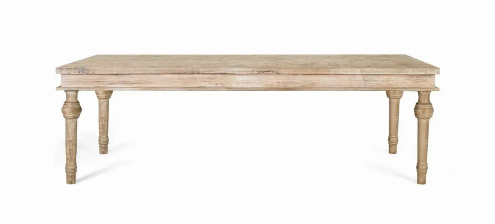 Dining Tables - Solid mango wood dining table 200cm - GINER Y COLOMER
