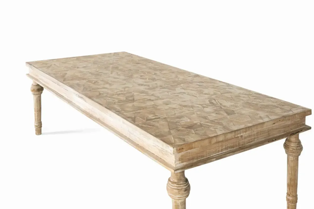 Dining Tables - Solid mango wood dining table 200cm - GINER Y COLOMER
