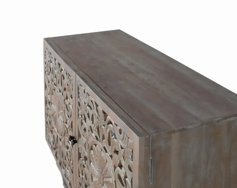 Buffets - Buffet fabriqué à la main en bois de manguier massif - GINER Y COLOMER