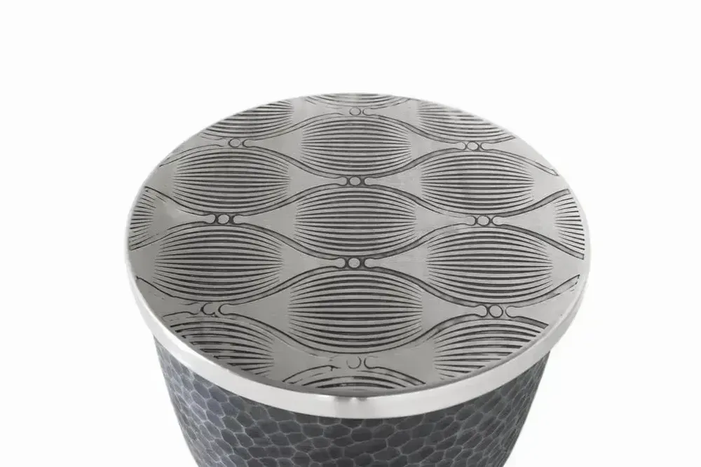 Tables basses - Table basse ronde avec plateau en aluminium - GINER Y COLOMER