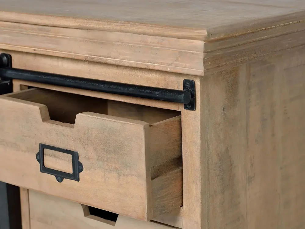 TV stands - Industrial style TV cabinet with aluminum - GINER Y COLOMER