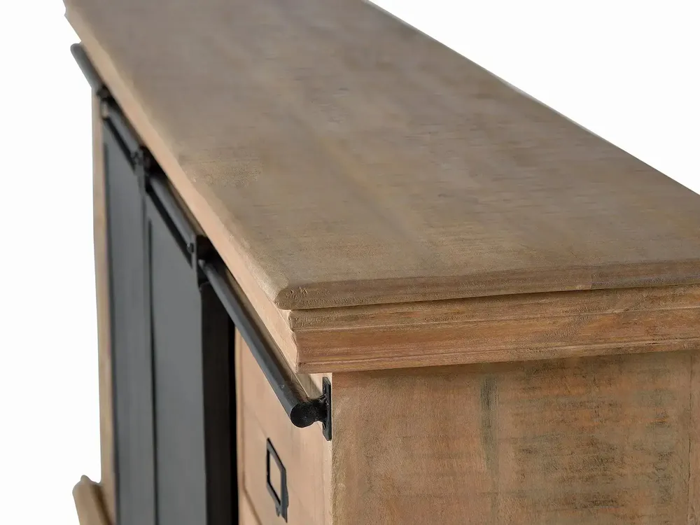 TV stands - Industrial style TV cabinet with aluminum - GINER Y COLOMER