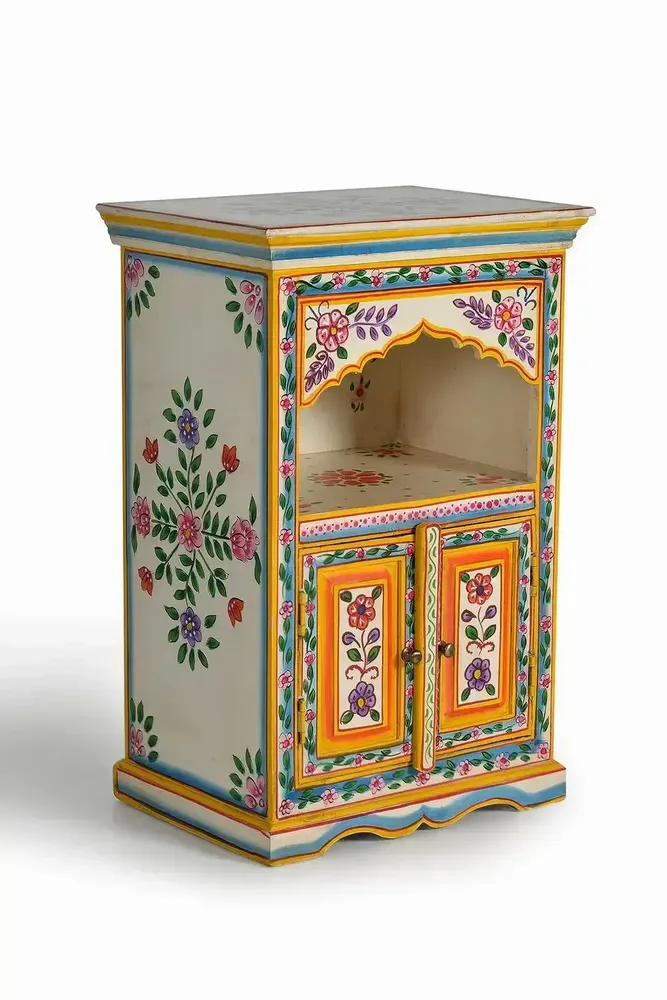 Commodes - Meuble d'appoint en bois manguier multicolor - GINER Y COLOMER