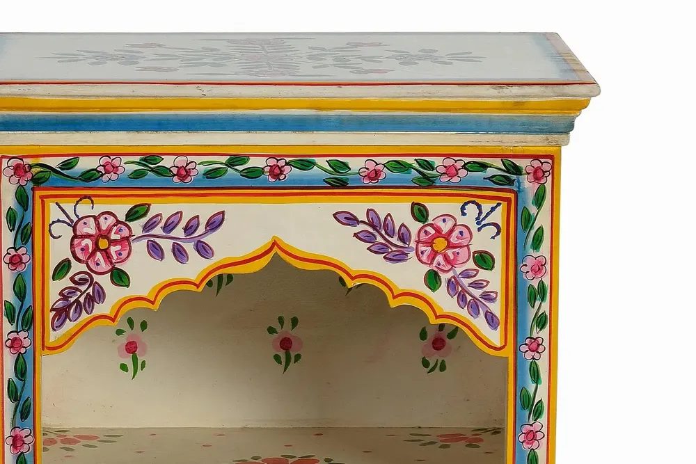 Commodes - Meuble d'appoint en bois manguier multicolor - GINER Y COLOMER