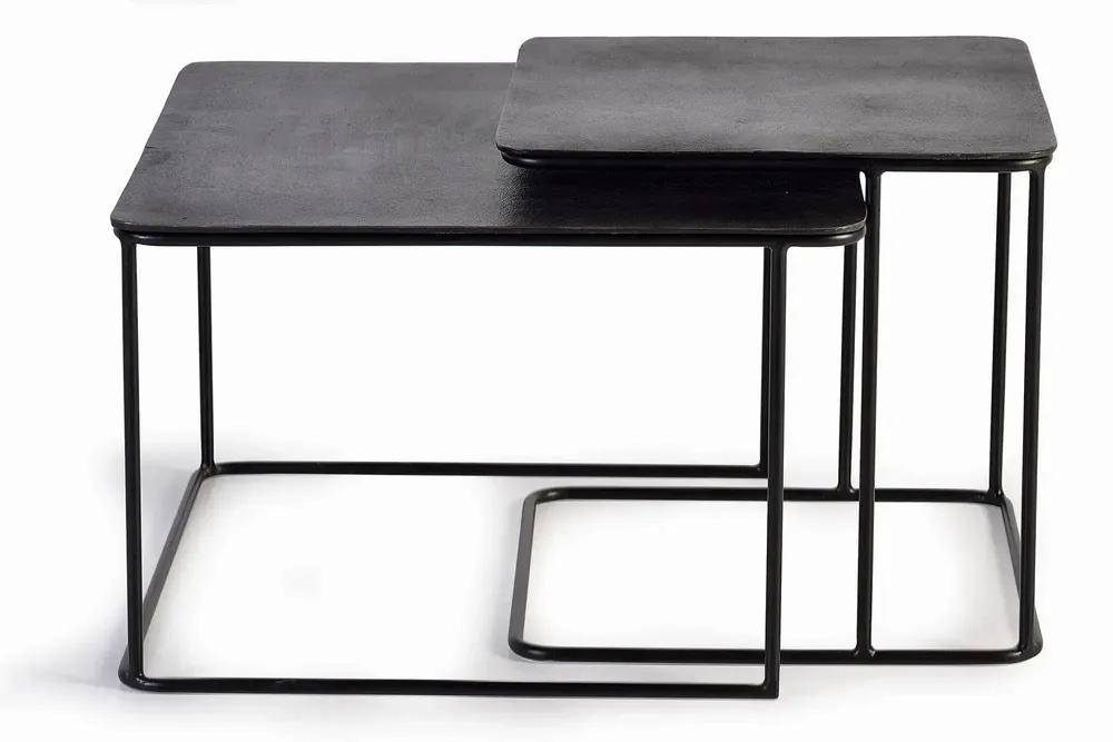 Coffee tables - Coffee table with bronze top and metal legs - GINER Y COLOMER