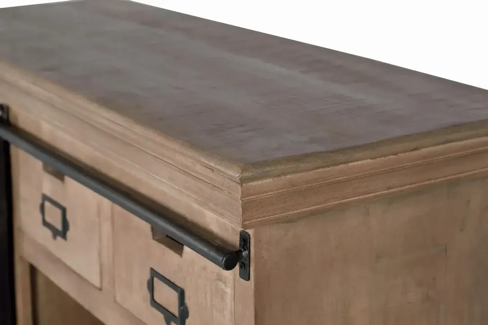Sideboards - Sideboard in mango wood and metal - GINER Y COLOMER