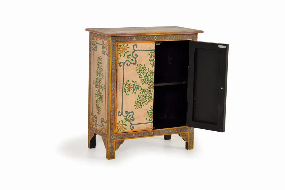 Chests of drawers - Mango wood side furniture with details - GINER Y COLOMER