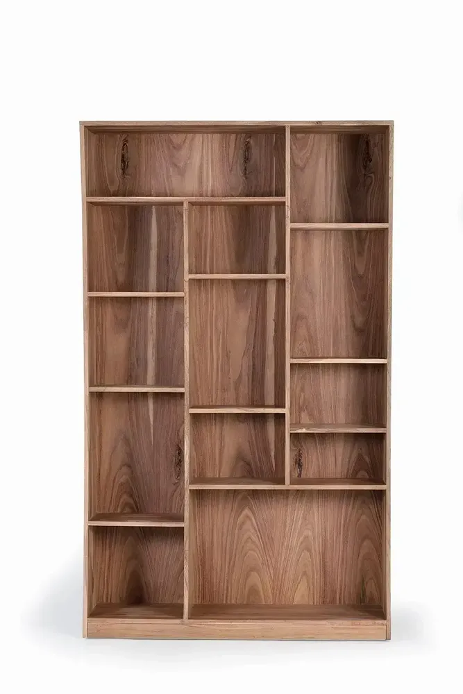 Bibliothèques - Bibliothèque en manguier marron 2 mètres - GINER Y COLOMER