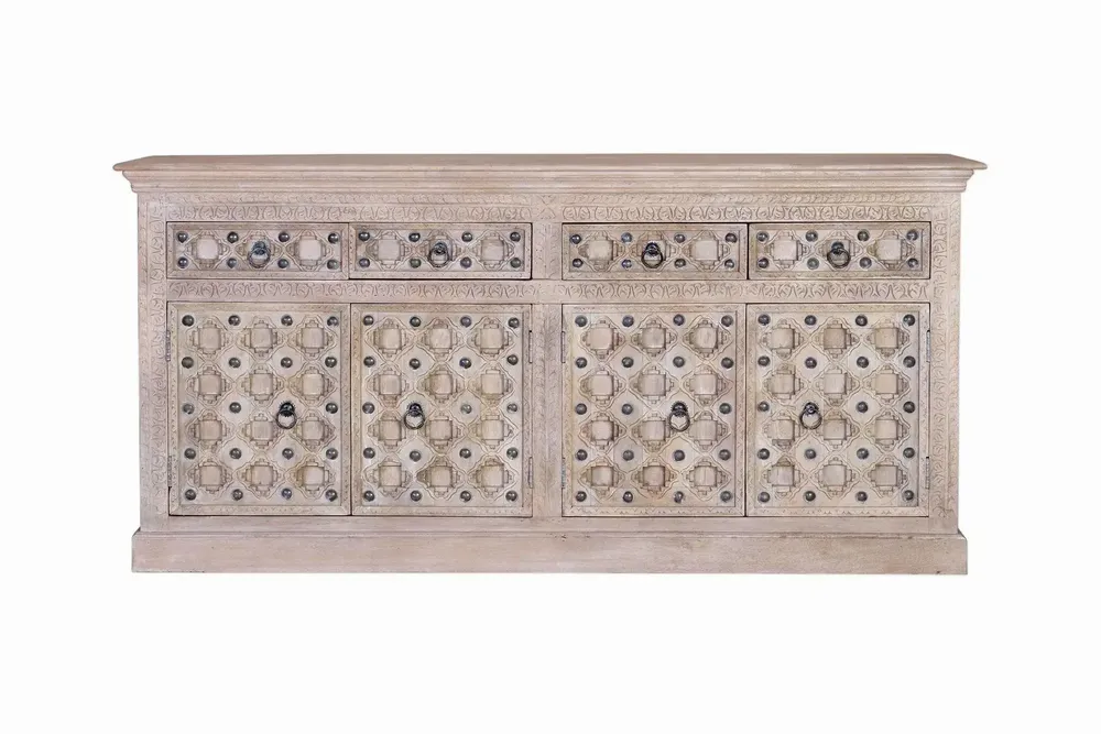 Sideboards - Natural mango wood sideboard - GINER Y COLOMER