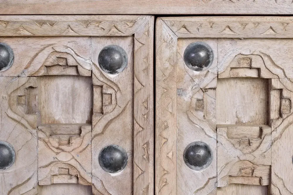 Sideboards - Natural mango wood sideboard - GINER Y COLOMER