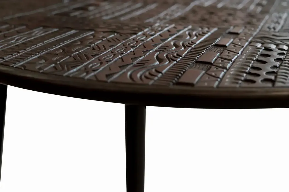Coffee tables - Coffee table in mango wood and metal legs - GINER Y COLOMER