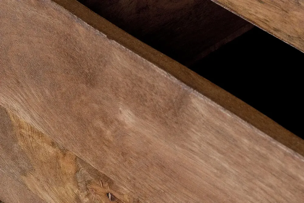 Sideboards - Mango wood and bronze sideboard - GINER Y COLOMER