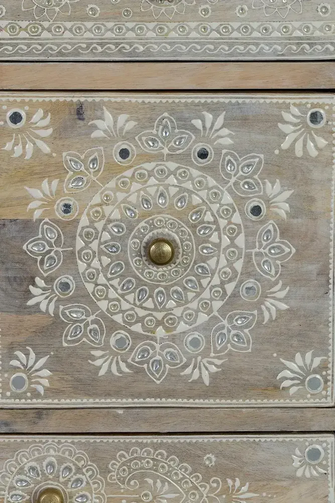 Commodes - Meuble de téléphone de manguier naturel - GINER Y COLOMER