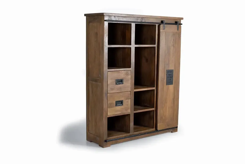 Sideboards - Mango wood and metal dresser - GINER Y COLOMER