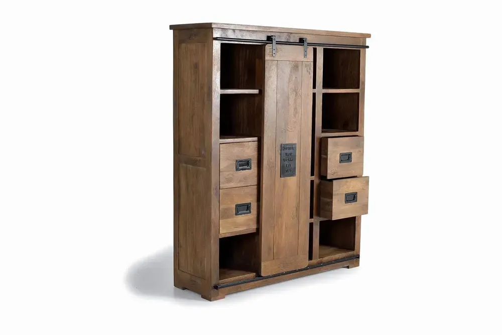 Sideboards - Mango wood and metal dresser - GINER Y COLOMER