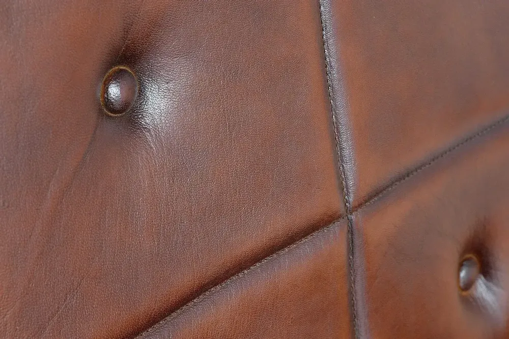 Fauteuils - Fauteuil cuir marron et métal - GINER Y COLOMER