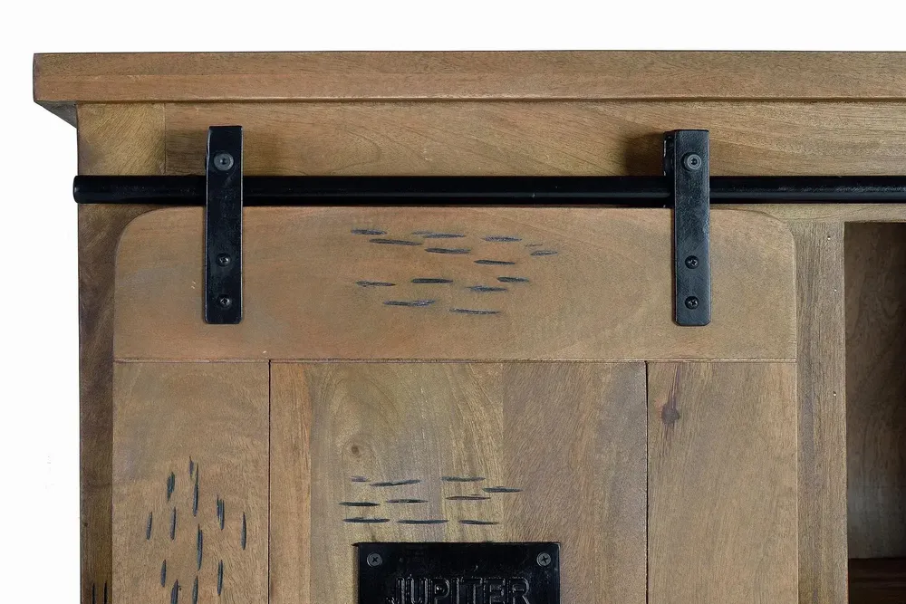 Sideboards - Mango wood and metal dresser - GINER Y COLOMER