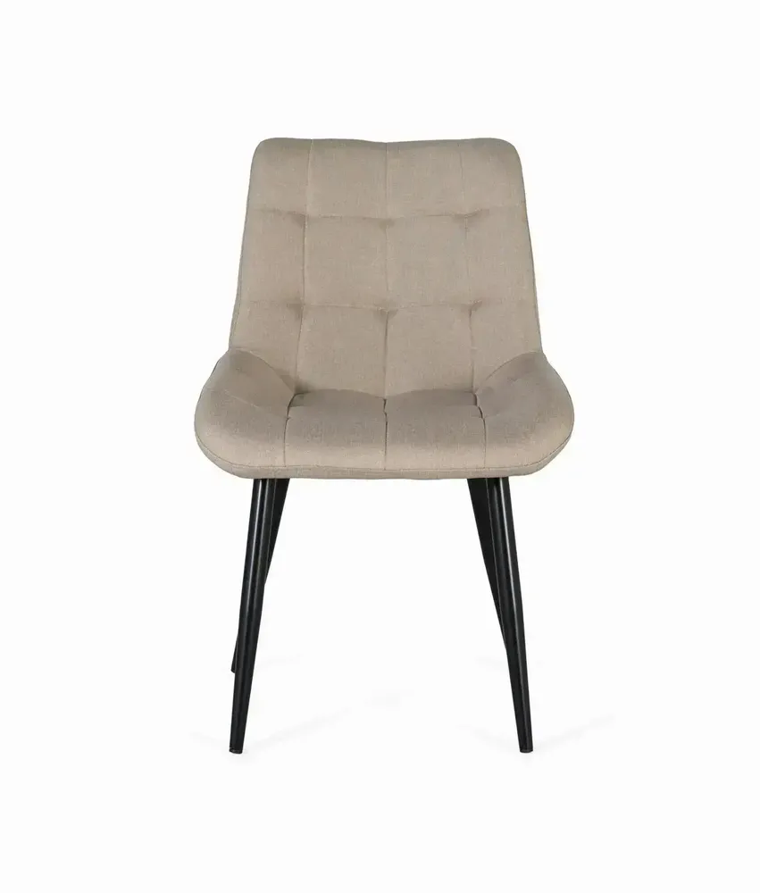 Chairs - Set of two chairs upholstered in beige fabric - GINER Y COLOMER
