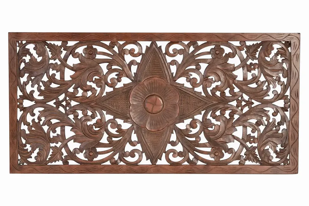 Lits - Tête de lit en MDF couleur noyer - GINER Y COLOMER