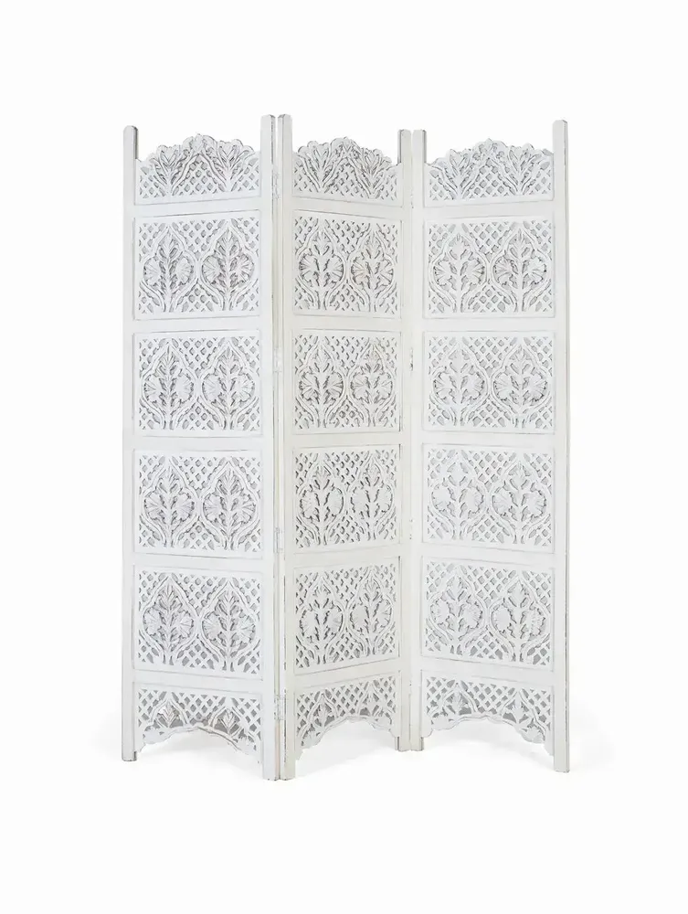 Panels - 3-panel screen handcrafted from MDF - GINER Y COLOMER