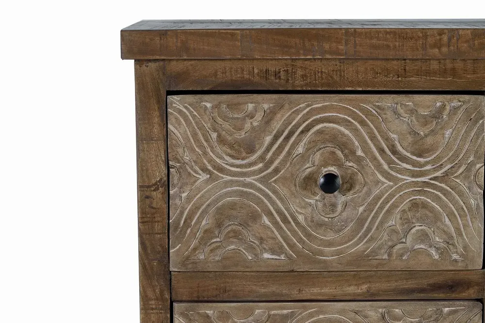 Buffets - Buffet en bois manguier marron vieilli - GINER Y COLOMER