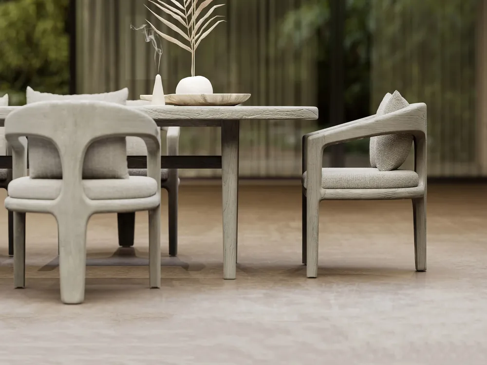 Lawn tables - Whale-ash Dining Set - SNOC