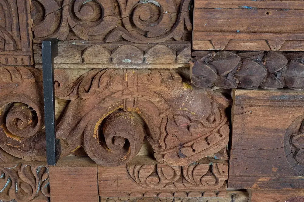 Meubles TV - Meuble TV en bois manguier récupéré - GINER Y COLOMER
