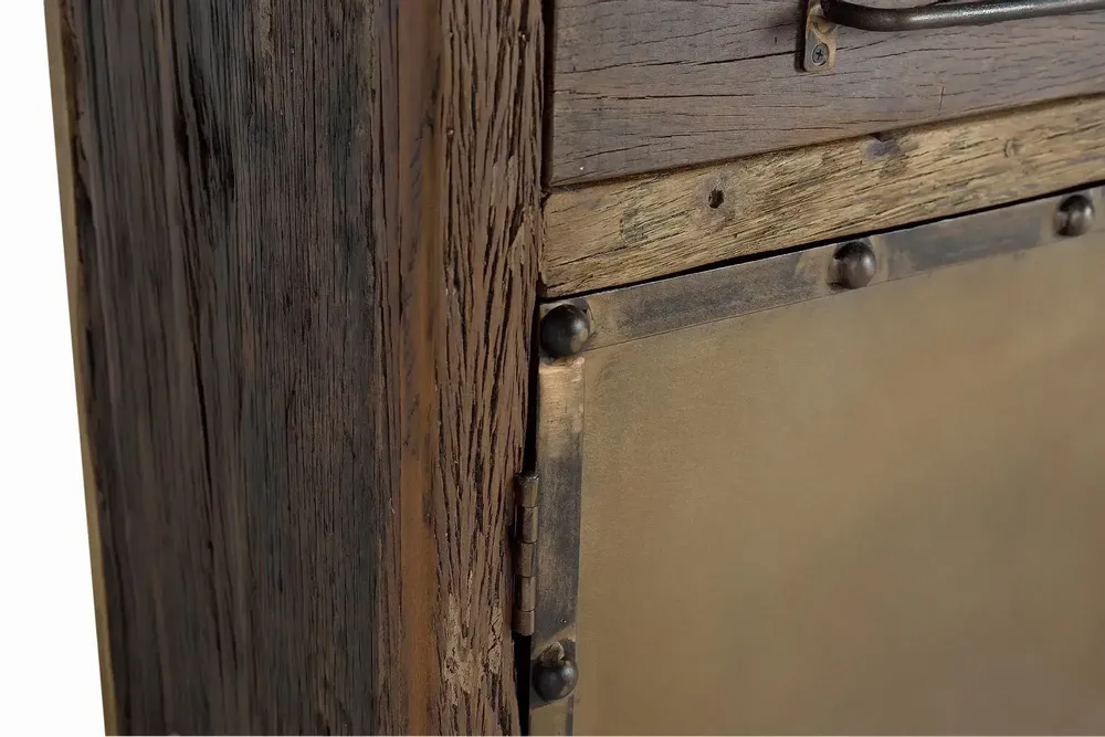 Sideboards - Reclaimed wood and metal sideboard - GINER Y COLOMER