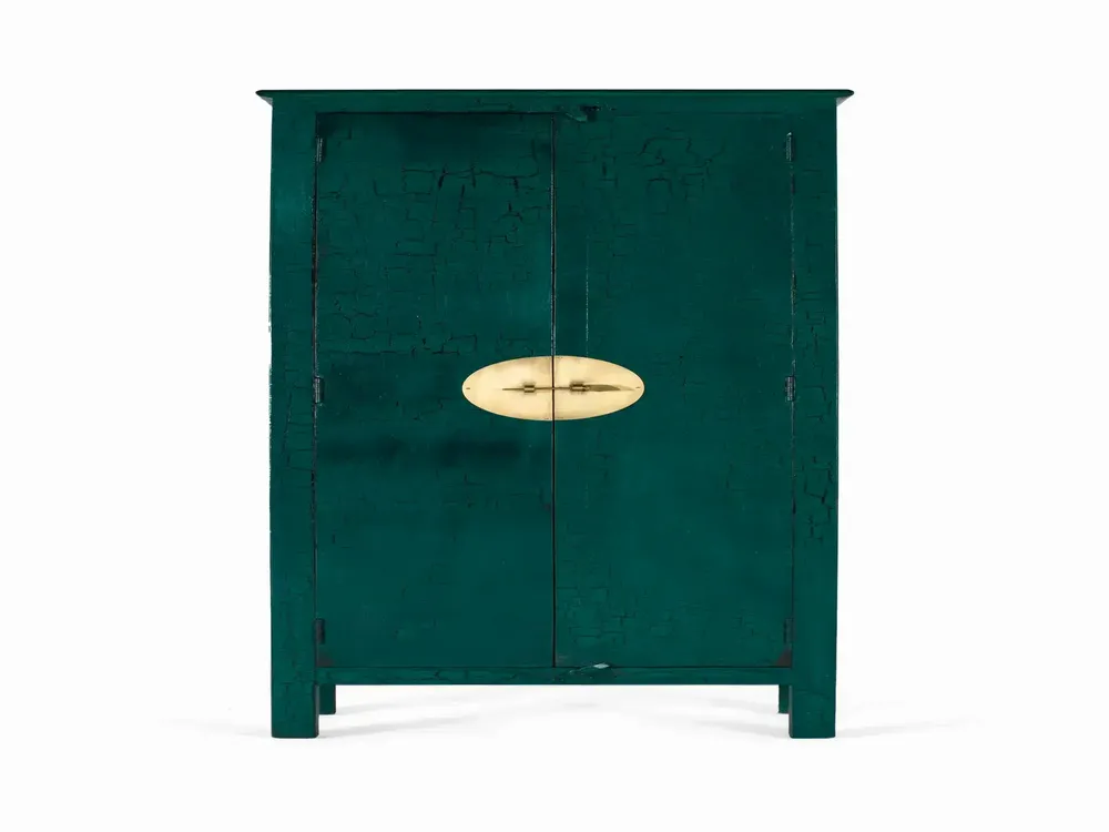 Wardrobe - 2-door mango wood wardrobe - GINER Y COLOMER