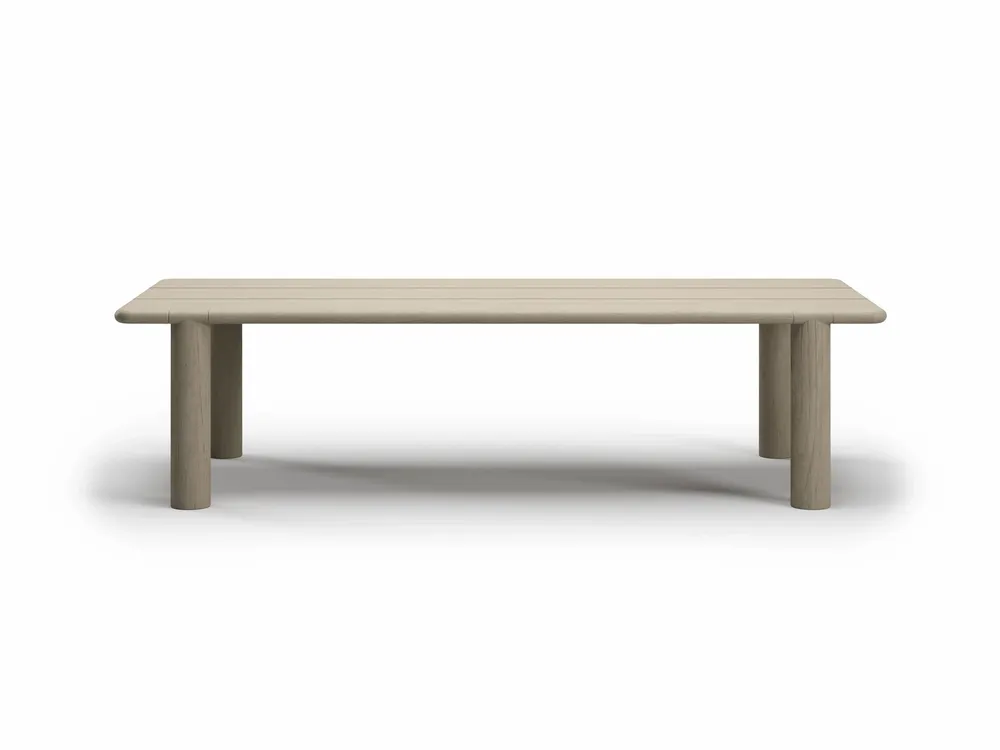 Tables de jardin - Ensemble de salle à manger Caleo-ash - SNOC