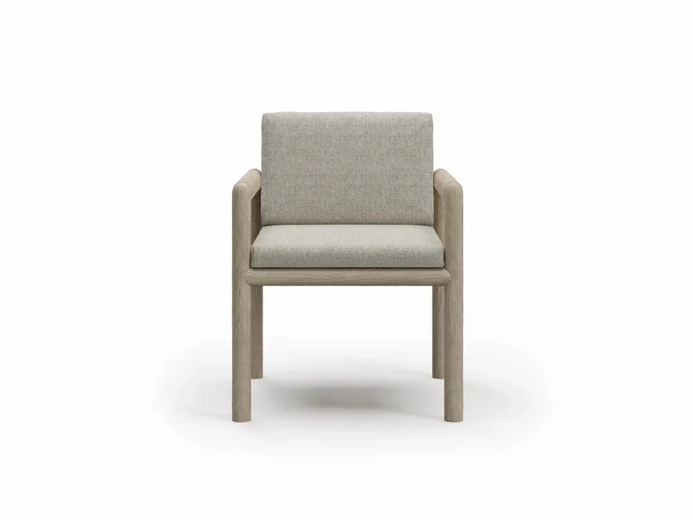 Tables de jardin - Ensemble de salle à manger Caleo-ash - SNOC