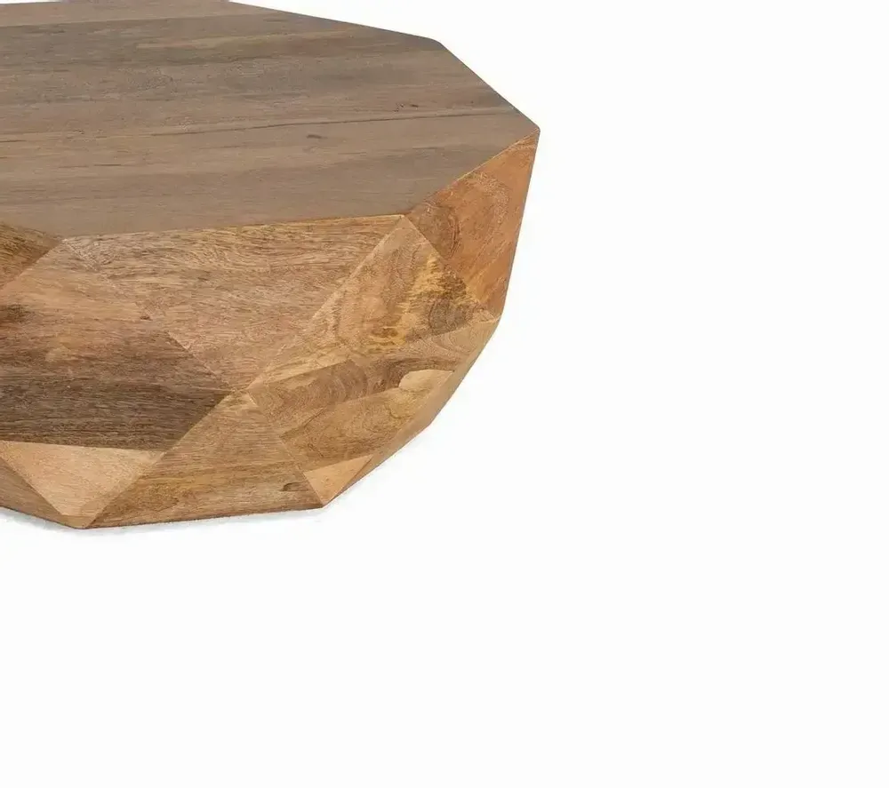 Tables basses - Table basse en bois manguier naturel - GINER Y COLOMER