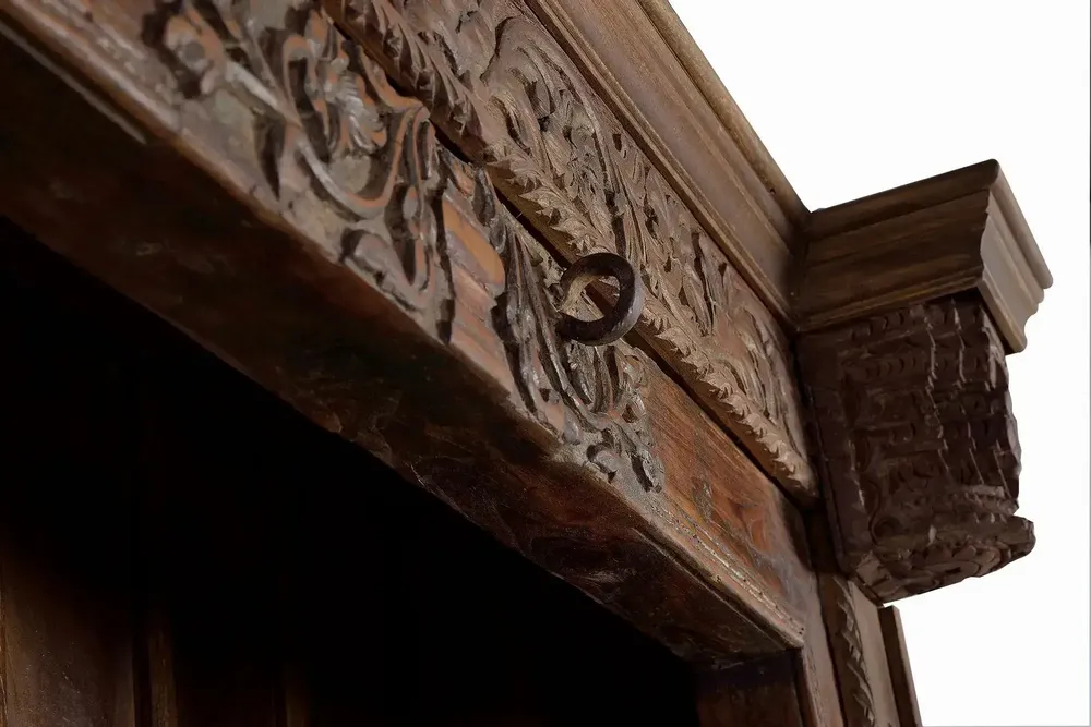 Bibliothèques - Bibliothèque en bois manguier et en bois récupéré - GINER Y COLOMER
