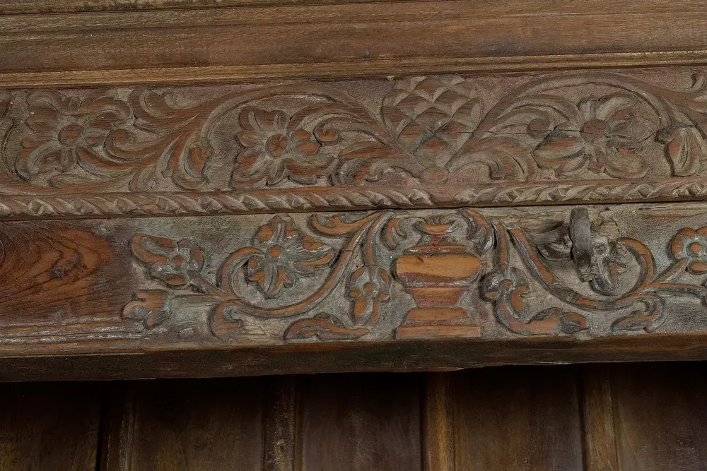 Bibliothèques - Bibliothèque en bois manguier et en bois récupéré - GINER Y COLOMER