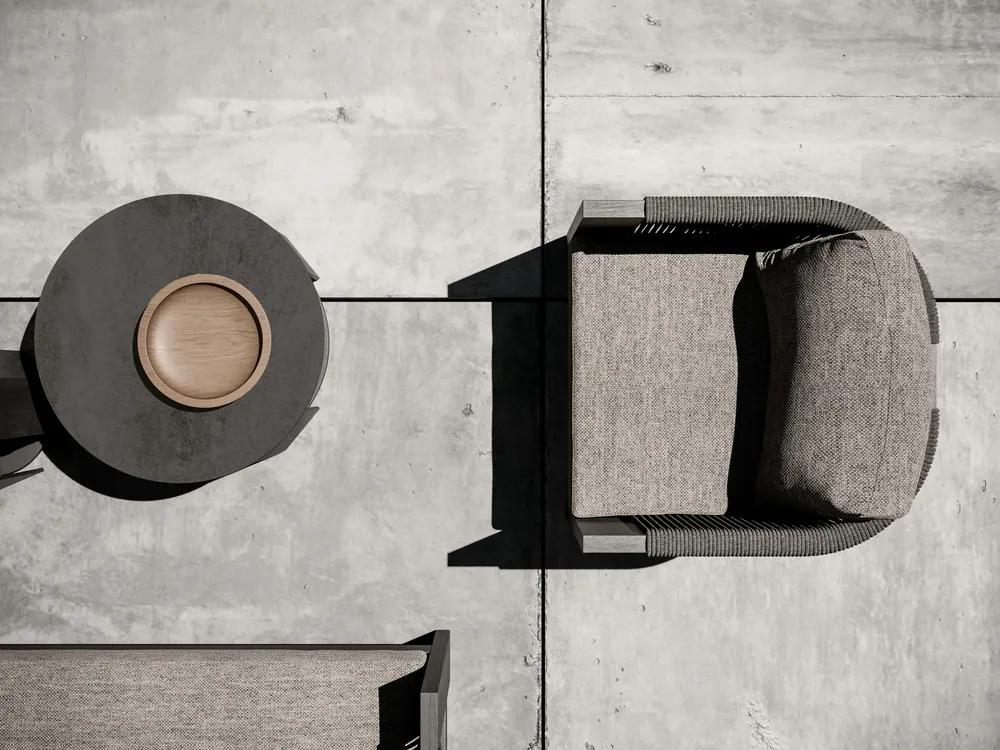 Canapés de jardin - Ensemble de salon Ralph-Noche - SNOC