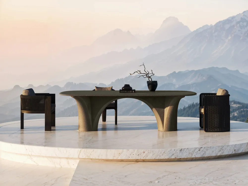 Tables de jardin - Table de salle à manger Savio-noche - SNOC