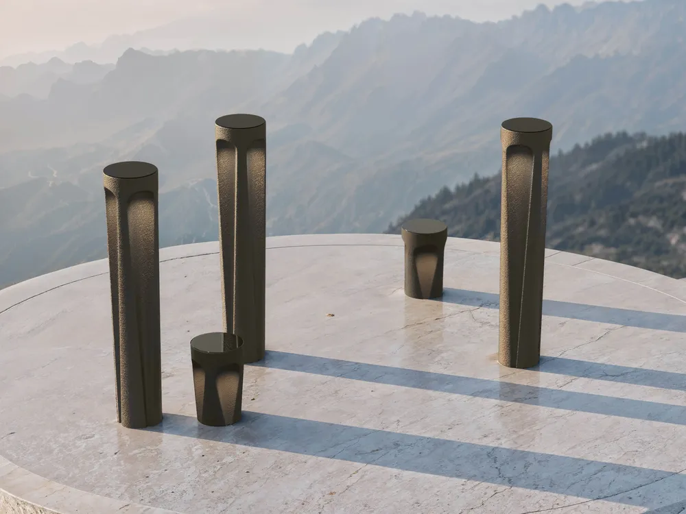 Outdoor floor lamps - Savio-Noche L Size Lighting - SNOC