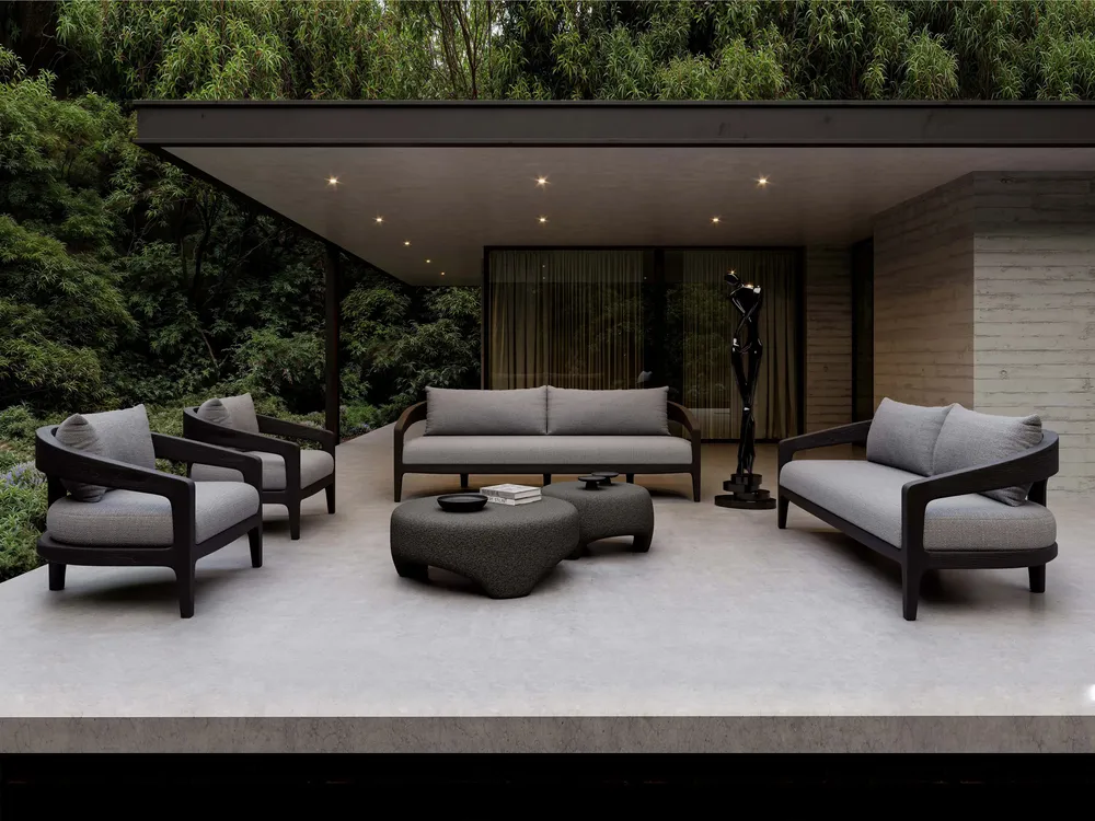 Tables de jardin - Table basse Whale-noche taille M - SNOC