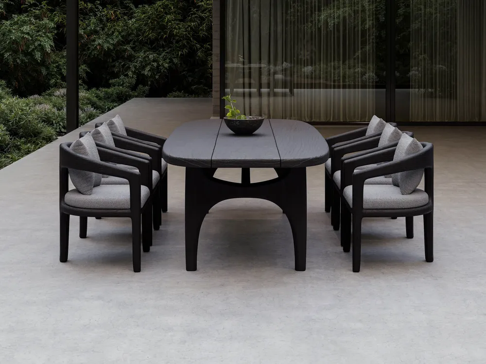 Tables de jardin - Ensemble de salle à manger Whale-Noche - SNOC