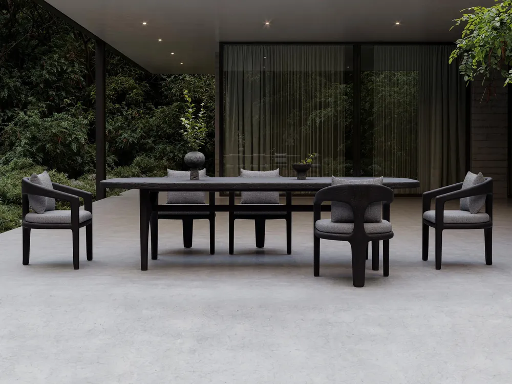 Tables de jardin - Ensemble de salle à manger Whale-Noche - SNOC