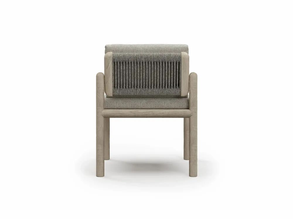 Tables de jardin - Ensemble de salle à manger Caleo-ash - SNOC